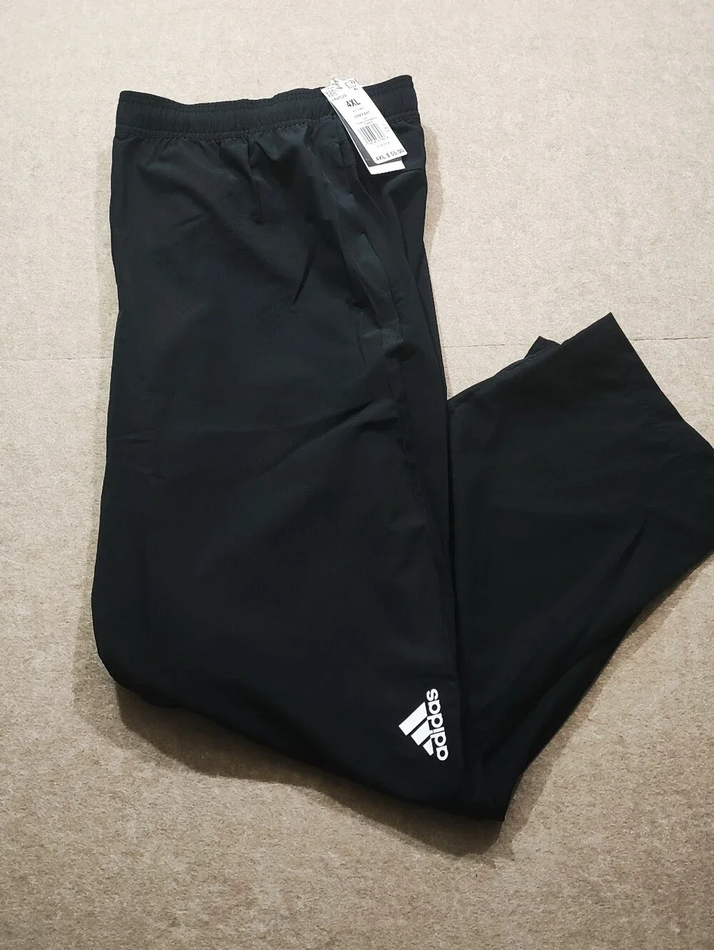Adidas Men's Black Aeroready Jogger Track Training Pants -D